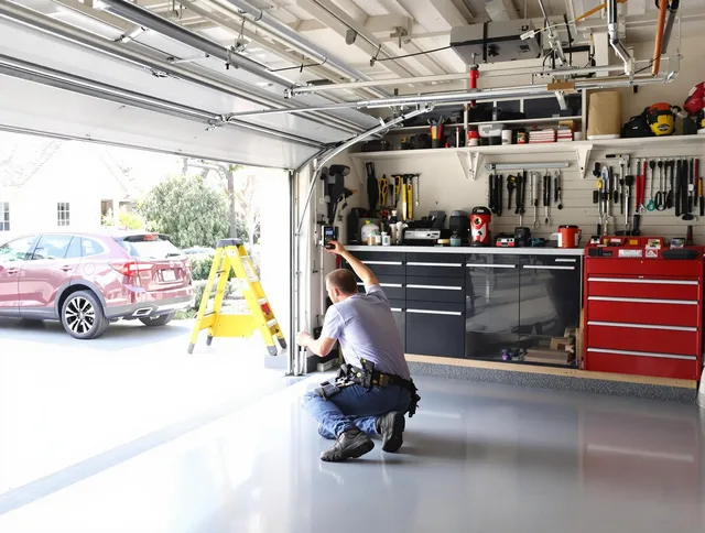 Local garage door repair service by Shaker Heights Garage Door Repair in Shaker Heights