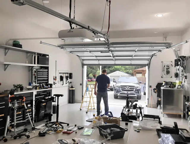 Garage door opener installation by Shaker Heights Garage Door Repair in Shaker Heights